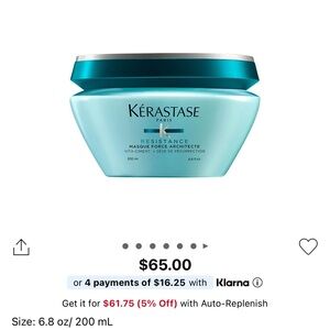 Kérastase Resistance Masque Force Architecte